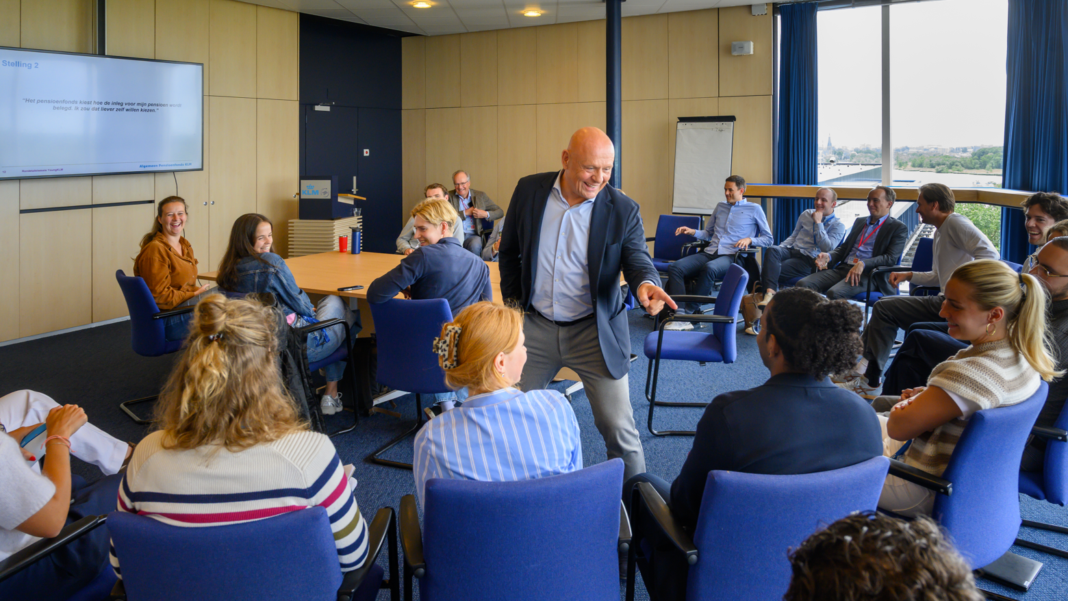 KLM Algemeen YoungKLM sessie foto 2